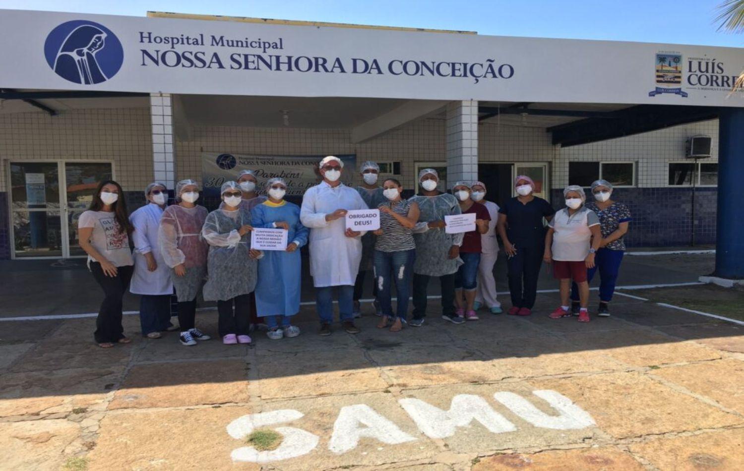 Após zerar atendimentos, Luís Correia encerra atividades do Centro Covid