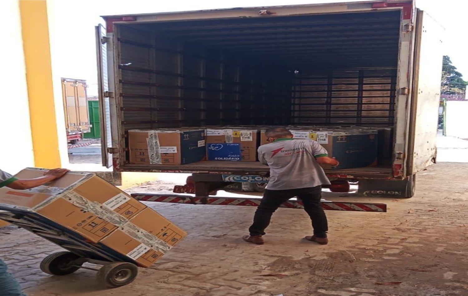 Piauí recebe mais de 200 mil vacinas contra a Covid-19 no final de semana