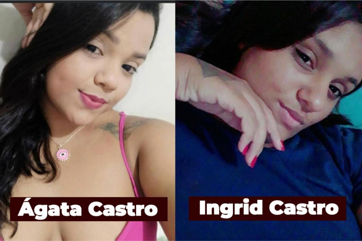 Irmãs presas com droga no corpo são filhas de homem morto há 3 meses